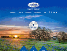 Tablet Screenshot of frontiertitletexas.com